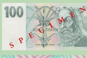 bankovka 100 Kč z roku 1995